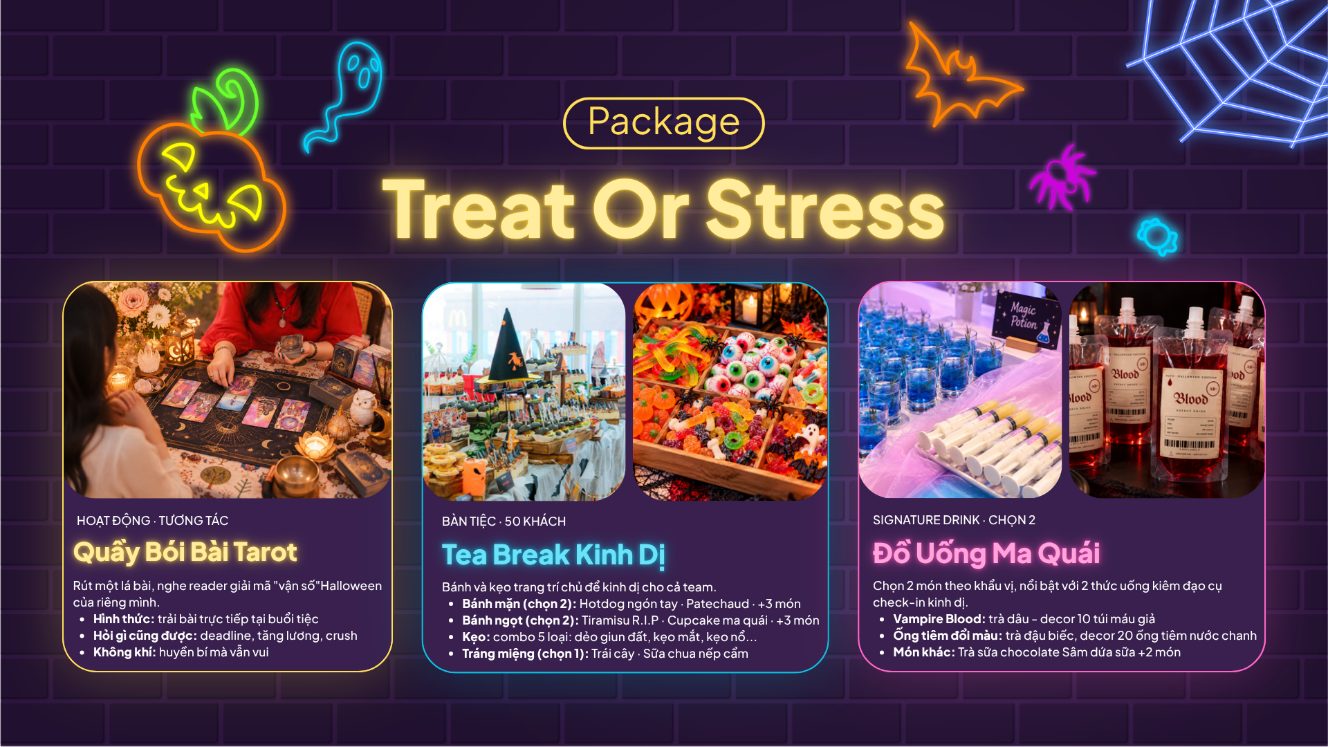 Package Treat or Stress