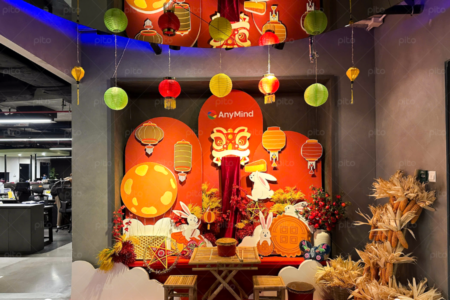Backdrop Trung Thu Set 6 - 4mx2m4