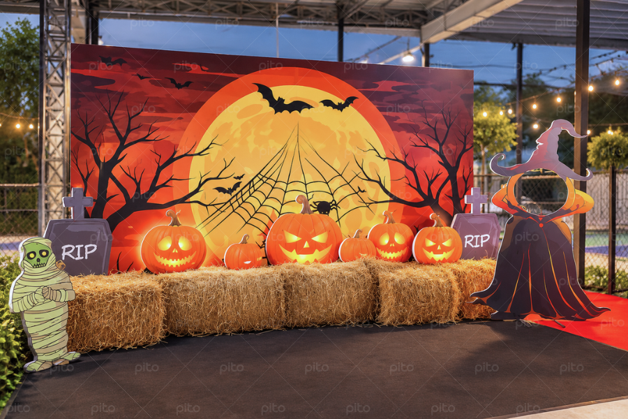 Backdrop Halloween Mẫu 2