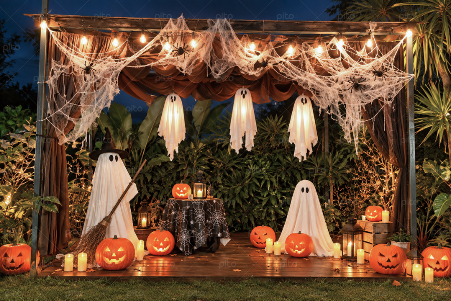 Backdrop Halloween Mẫu 4
