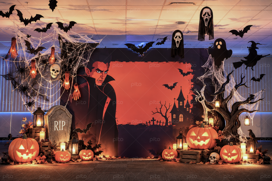 Backdrop Halloween Mẫu 5