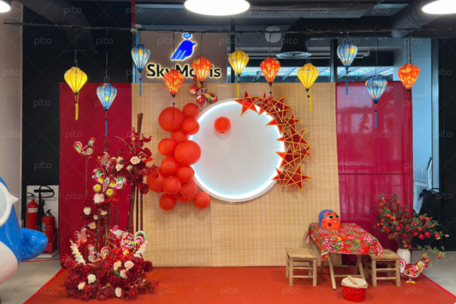 Backdrop Trung Thu Set 4 - 4mx2m4