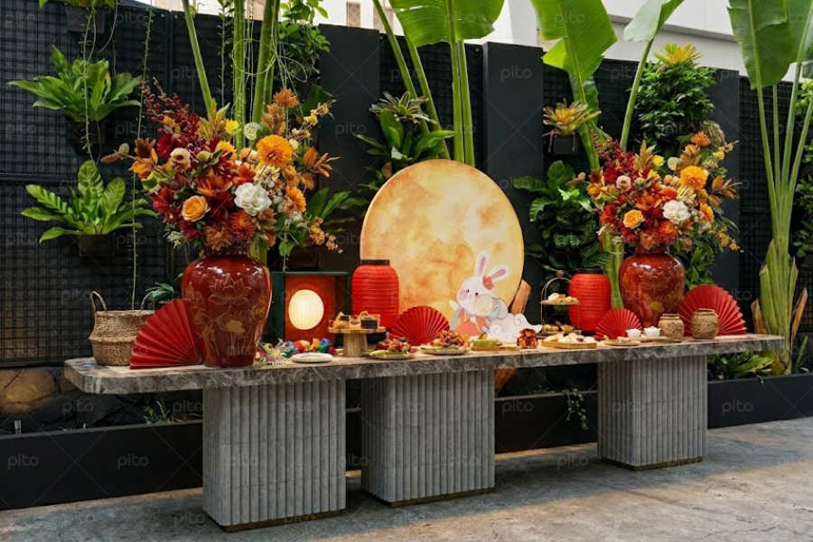 Decor Bàn Tiệc Trung Thu Set 2