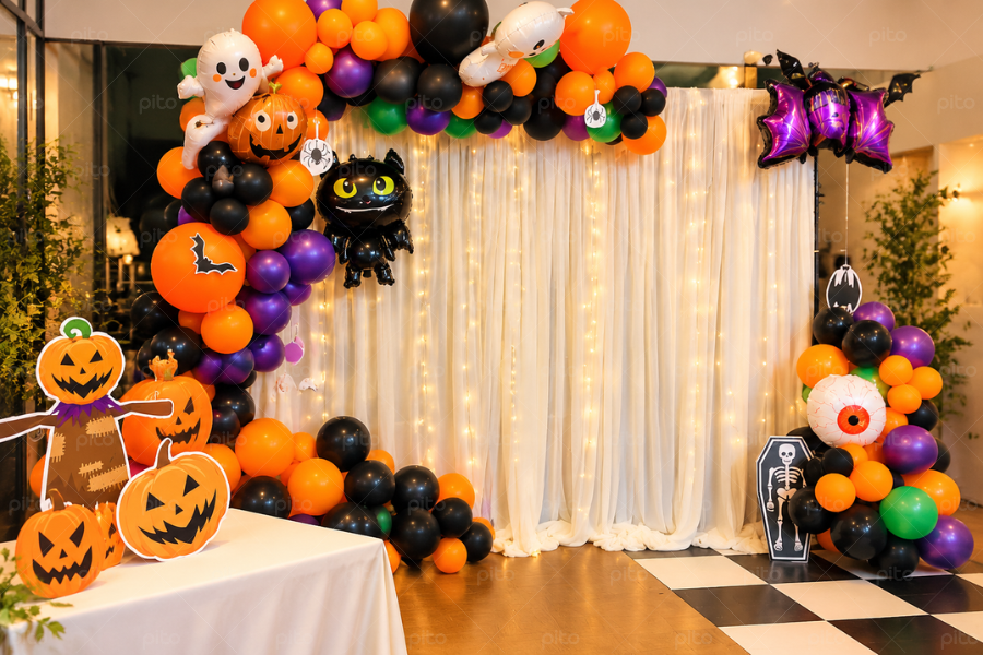 Backdrop Halloween Mẫu 1