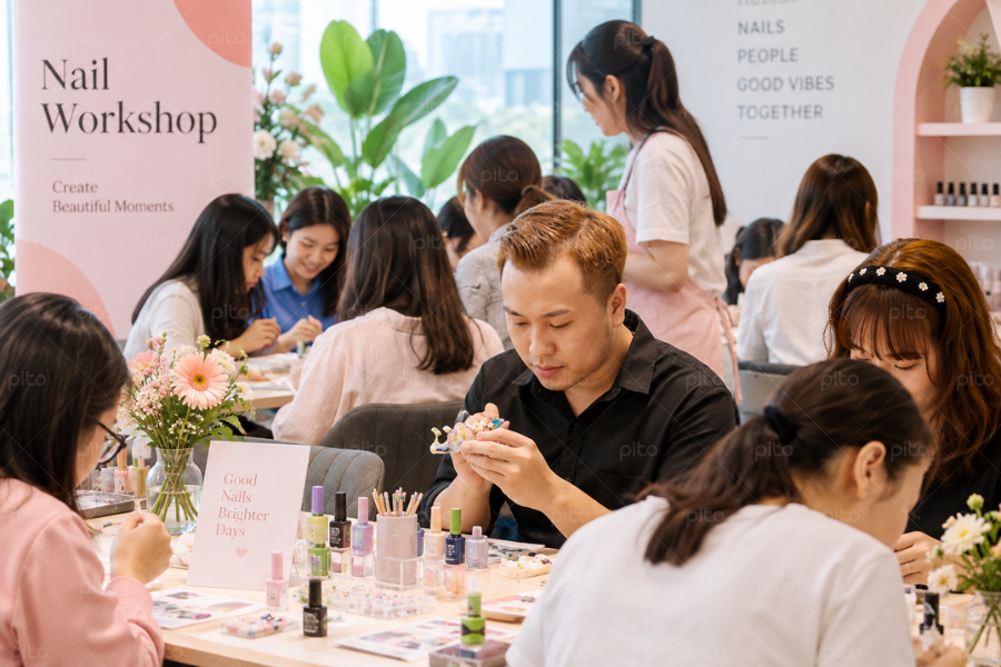 Workshop hướng dẫn trang trí nailbox