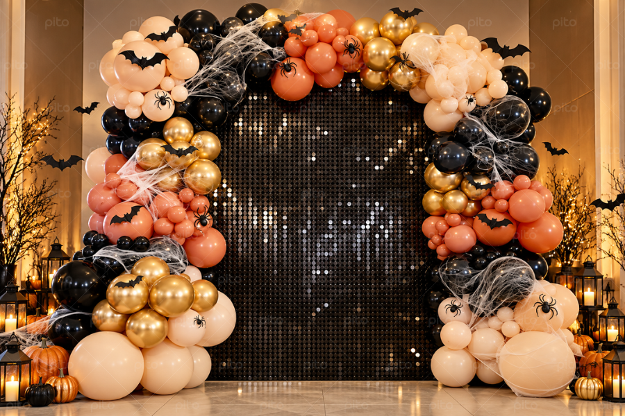 Backdrop Halloween Mẫu 3
