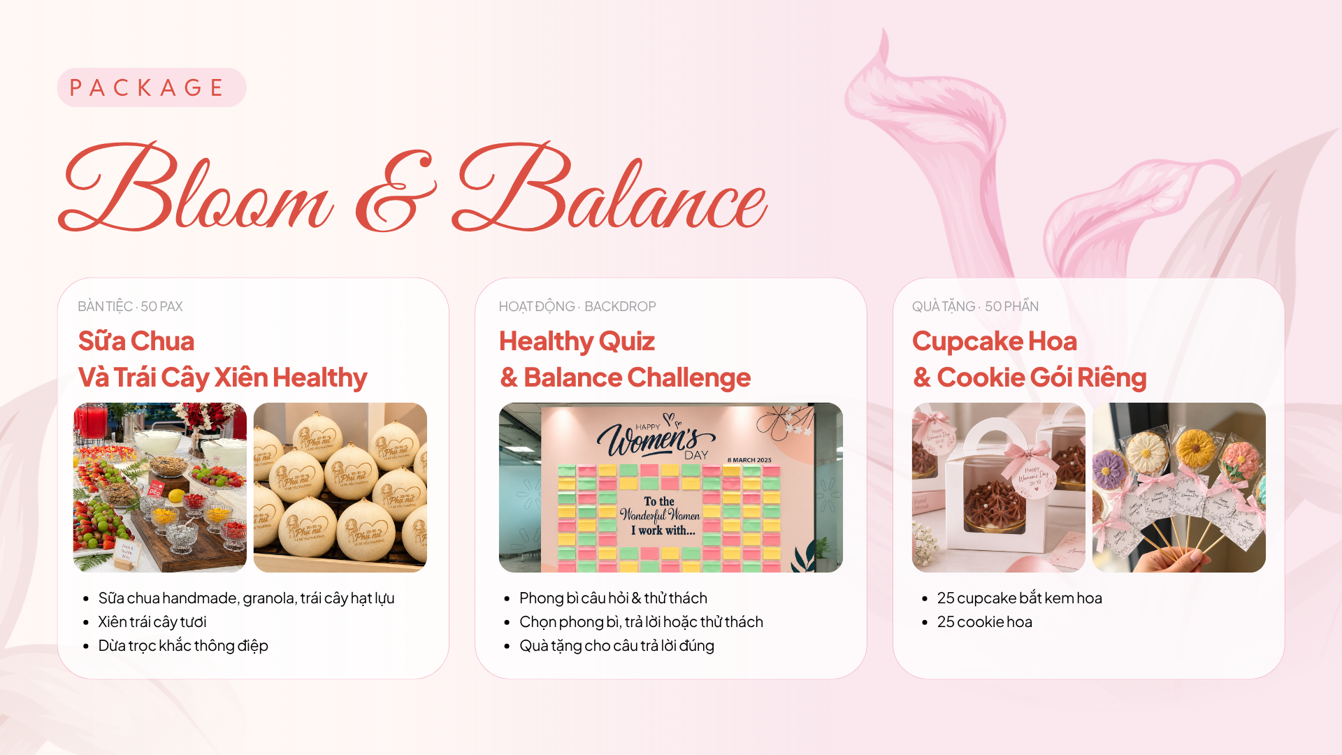 Package Bloom & Balance