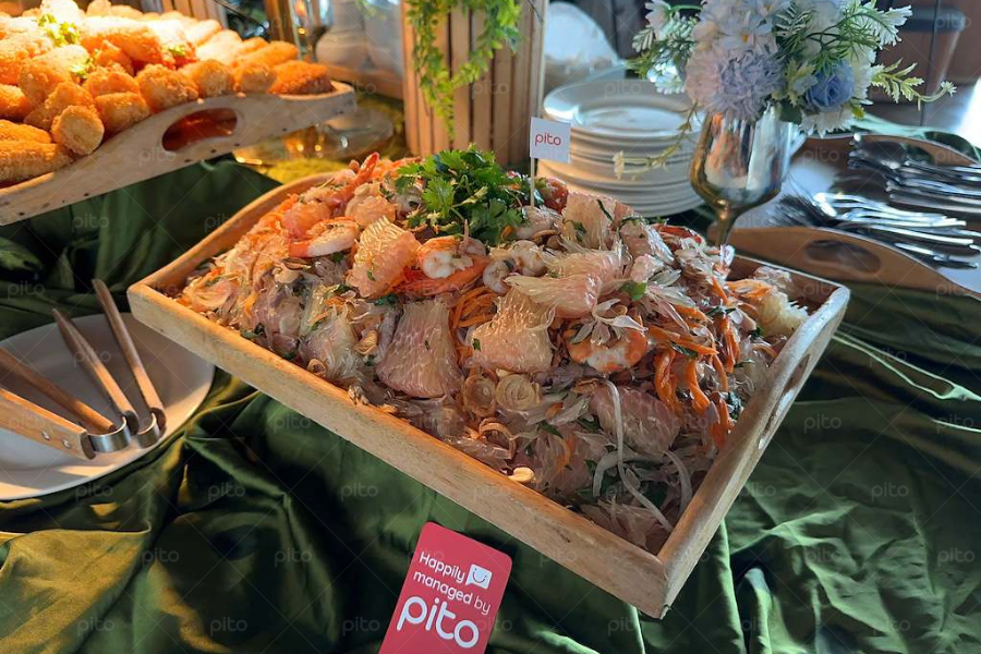 Tiệc Buffet Doanh Nghiệp 40 khách 5