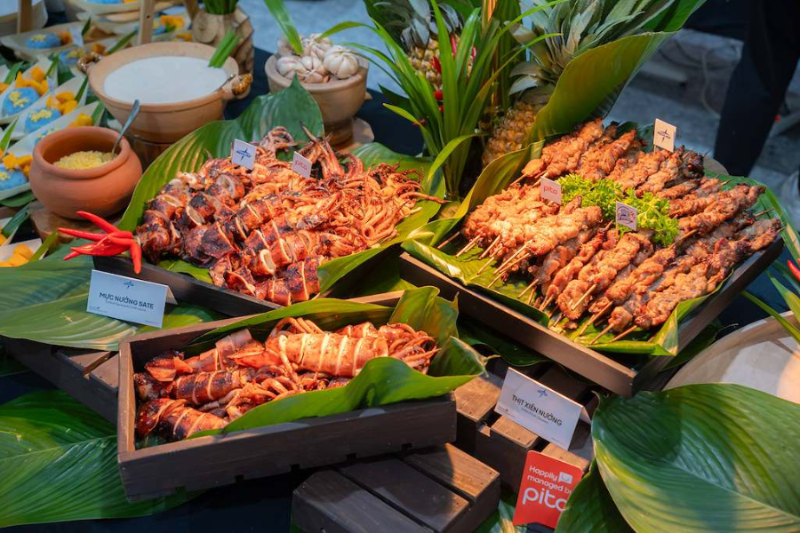 Tiệc Buffet Món Thái Lan 4
