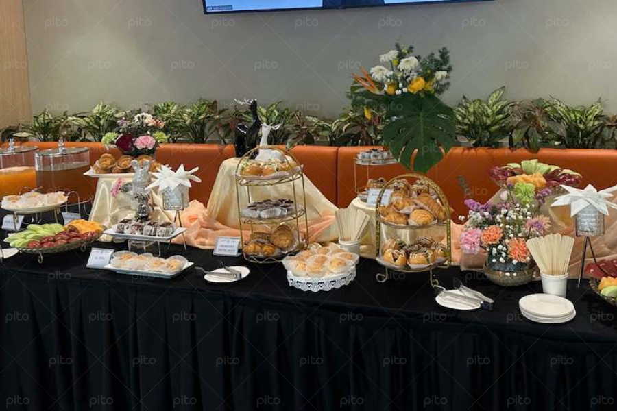 Tiệc Tea Break Trang Trí  Đơn Giản 4