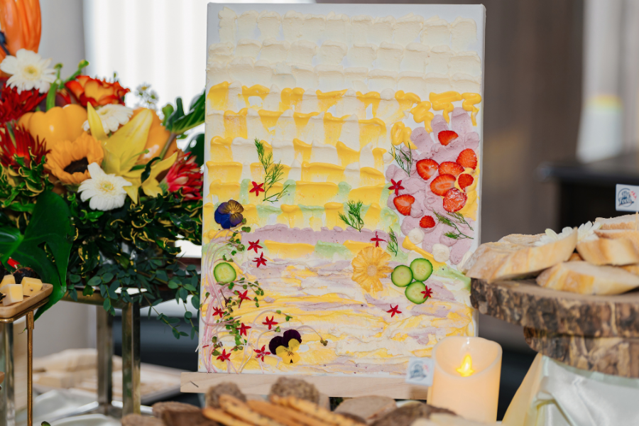 Set Cheese Art Board Xmas 5