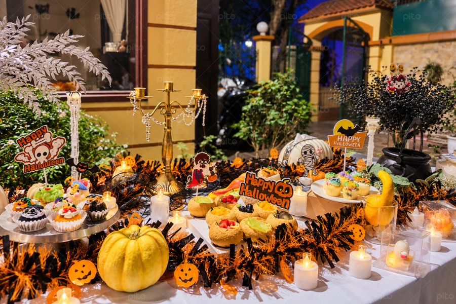 Tiệc Tea Break Halloween Set 1