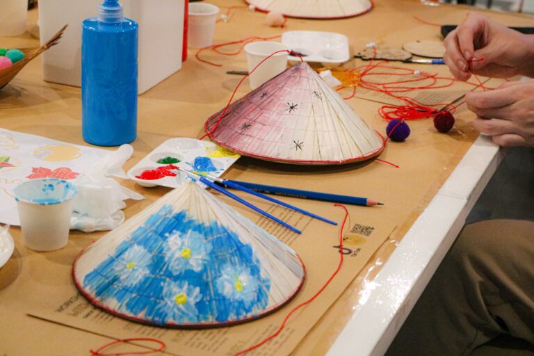 Workshop Trang Trí Nón Lá Treo 5