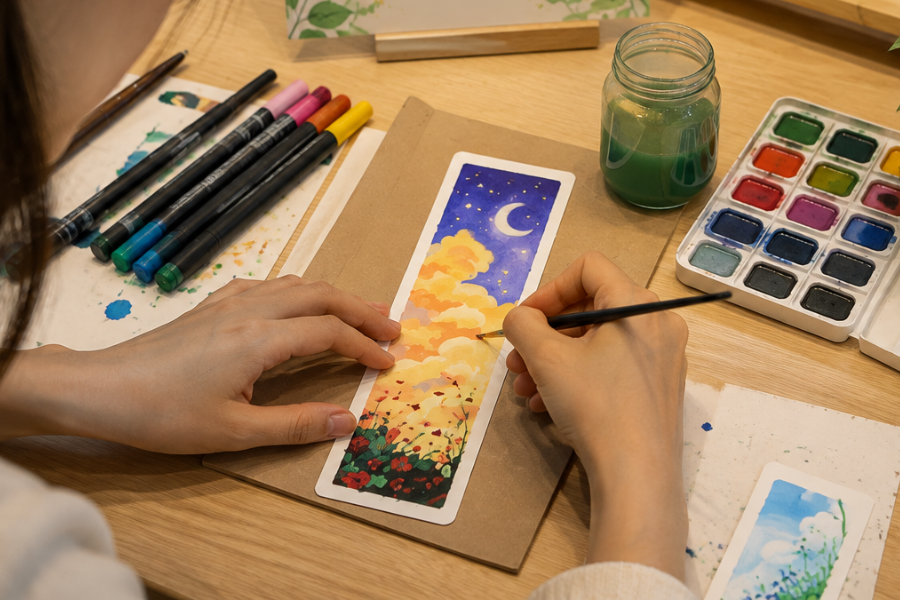 Workshop Trang Trí Bookmark