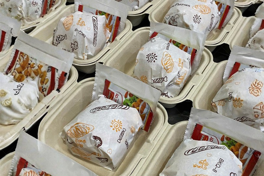 Box Ăn Sáng Hamburger 2