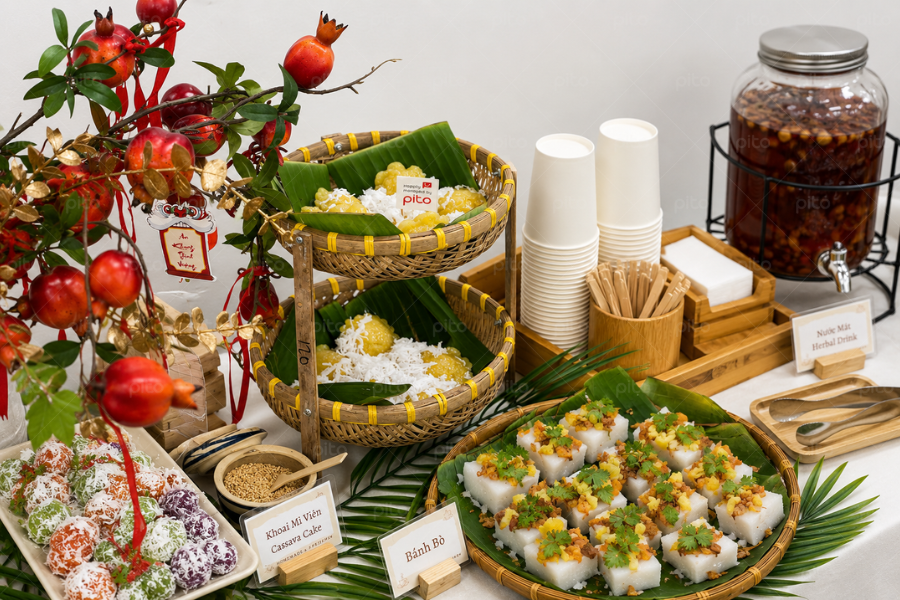 Tiệc Tea Break Bánh Quê  Set 1 3