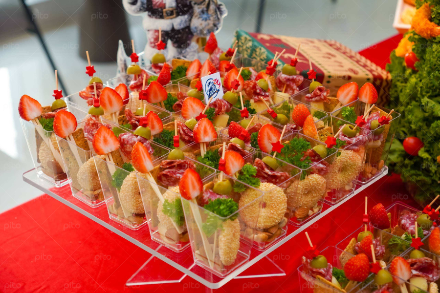 Tiệc Finger Food Cây Thông Tôm Chiên 3
