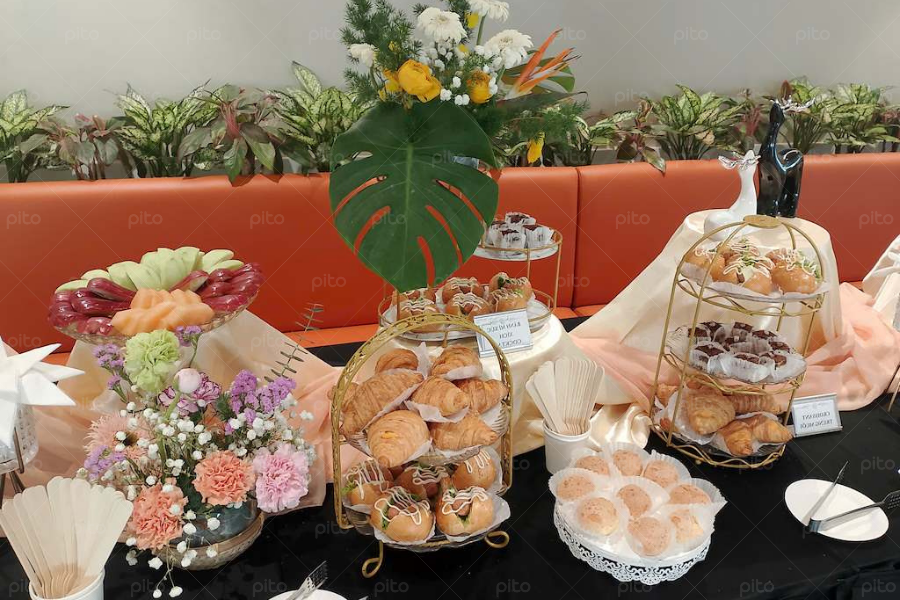 Tiệc Tea Break Trang Trí  Đơn Giản 5