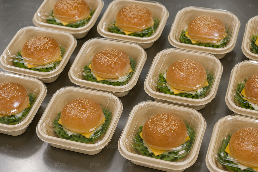 Box Ăn Sáng Hamburger 5