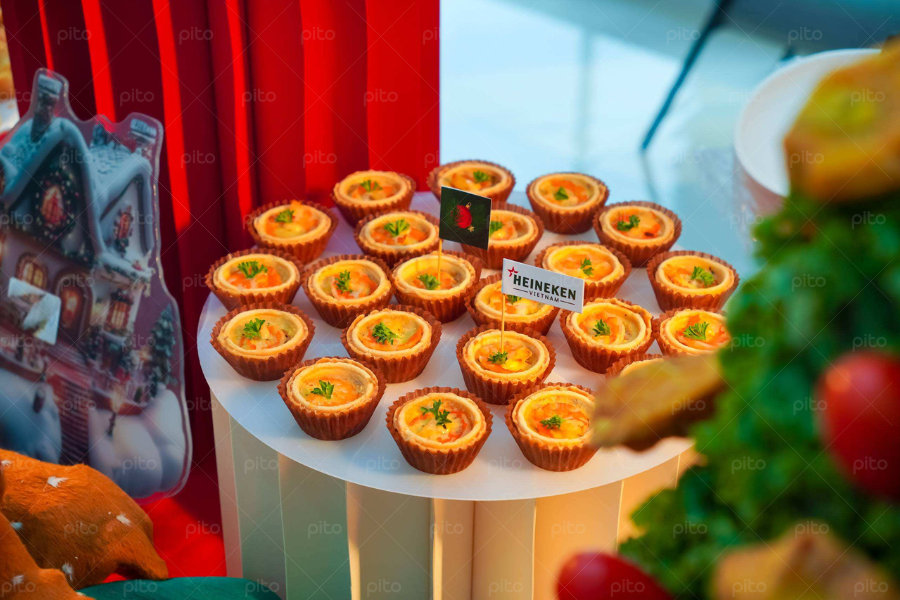 Tiệc Finger Food Cây Thông Tôm Chiên 5